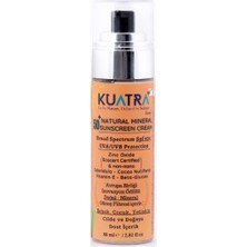 Kuatra Spf 50+ Doğal - Mineral - Nemlendirici Güneş Koruyucu Krem (Bebek-Çocuk-Yetişkin) 80ML