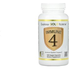 California Gold Nutrition Immune 4, Immune System Support, 180 Vegi Kapsul