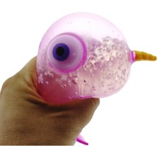 MEGA Squishy kristal Mor Unicorn Balık Slime