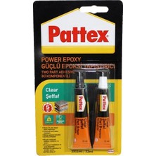 Pattex Şeffaf Epoksi Yapıştırıcı 2 x 11 ml & Çok Amaçlı Yapıştırıcı