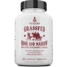 Ancestral Supplements Beef Bone & Marrow New Zealand & Australia Grassfed Hormone Pesticide & Gmo Free 180 Kapsül