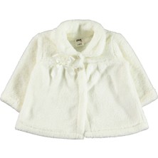 Civil Baby Kız Bebek Hırka 6-18 Ay Ekru
