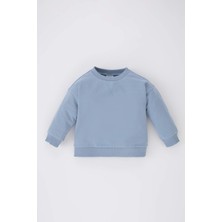 DeFacto Erkek Bebek Bisiklet Yaka Sweatshirt A7343A523AU