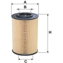 Filtron Vw cc 2.0 Tdı 177HP Yağ Filtresi 2010-2015 Filtron Cfg