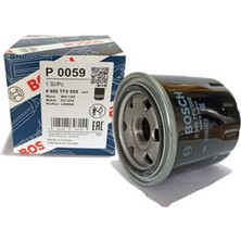 Bosch Hyundai Accent 1.6 Benzinli Yağ Filtresi 2003-2007 Bosch