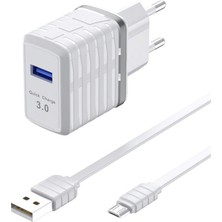 Konfulon C32Q 3.0 Quick Micro USB Seyahat Şarj Cihazı