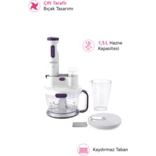 Altus Alsm 739 B Beyaz Rendeli Blender Seti