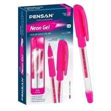 Pensan Jel Kalem Jely Neon Pembe 2801 12'li Paket Pensan