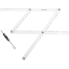 Yes Color Fityle Pantograf Sanatçısı Çizim Aracı Dayanıklı Katlanır Ölçekli Cetvel Metric (Yurt Dışından)