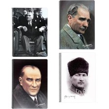 Keskin Color A6 Bloknot Spiralli Ata Plastik Kapak Çizgili 80 Yaprak 140309-99 (36 Lı Paket)