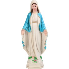 Cynthia Iskandinav Kutsanmış Mary Heykelcik Heykelcik 10 cm Mavi (Yurt Dışından)