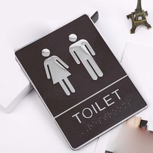 Cynthia Kapı Tuvalet Işaretleri Wc 3d, Mağaza,, Evi Unisex 15X20CM Için (Yurt Dışından)