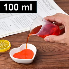 AtellSan Beher 100 ml Ölçü Kabı – Plastik
