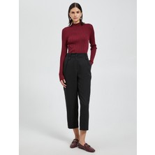 Koton Yarım Balıkçı Yaka Kazak Ribanalı