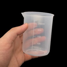 Atel-San Beher 250 ml Ölçü Kabı Plastik Şeffaf