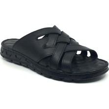 Taşpınar Ayakkabı   Deri Tam Ortopedik Erkek Yazlık Rahat Terlik 40-45