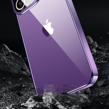 X-Step Apple iPhone 12 Pro Electroleating Tpu Telefon Kılıfı Cam Kamera Film Kickstand Back Cover (Yurt Dışından)