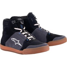 Alpinestars  Chrome Korumalı Motosiklet Botu (Siyah / Mavi)