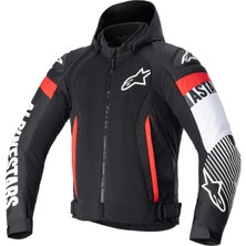 Alpinestars  Zaca Air Yazlık Korumalı Motosiklet Montu (Siyah / Beyaz / Kırmızı)