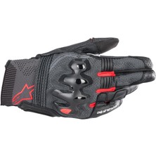 Alpinestars Morph Korumalı Motosiklet Eldiveni Siyah  Kırmızı
