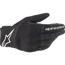 Alpinestars Stella Copper Korumalı Kadın Motosiklet Eldiveni Darbeye Dayanıklı Siyah Beyaz S Beden