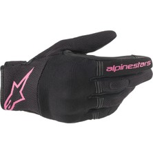 Alpinestars Stella Copper Korumalı Kadın Motosiklet Eldiveni Siyah  Fuşya