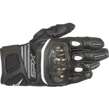 Alpinestars  Stella Sp x Carbon V2 Korumalı Kadın Motosiklet Eldiveni (Siyah / Gri)