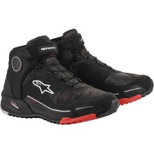 Alpinestars  Cr-X Drystar Korumalı Motosiklet Botu (Siyah / Kırmızı)