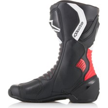 Alpinestars  Smx-6 V2 Korumalı Spor Motosiklet Botu (Siyah / Kırmızı)