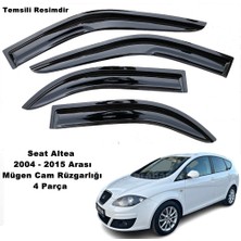 Caraks Seat Altea Mügen Cam Rüzgarlığı 2004 - 2015 Arası Tüm Kasalar 4 Lü Set Mügen Cam Rüzgarlığı - Caraks