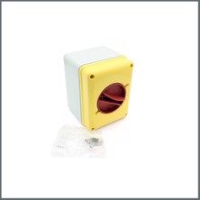 Palazzoli Wall-Mounting Emergency Isolator Swıtch With Red H