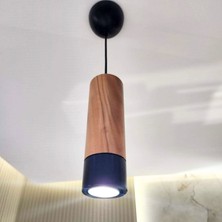 İhtiyaç Al Ahşap Sarkıt Lamba Sarkıt Avize Gürgen Ahşap GU10