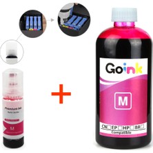 Goink Epson L3252 Için 103 Mürekkep 500 ml Kırmızı + 70 ml Hediye