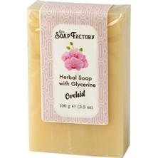 The Soap Factory Gliserinli Orkide Sabunu 100 g - Mükemmel Saçlar ve Daha Parlak Bir Cilt İçin - Doğal - Cildi Güzelleştirir - Tüm Cilt Tipleri İçin