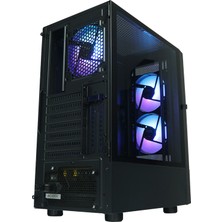 Dark Gtpro 3X12CM Argb Fan, Usb3.0, Mesh Ön Panel, T-Glass Atx Oyuncu Kasas (Dkchgtpro)