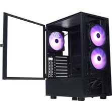 Dark Gtpro 3X12CM Argb Fan, Usb3.0, Mesh Ön Panel, T-Glass Atx Oyuncu Kasas (Dkchgtpro)