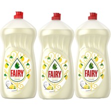 Fairy Özel Seri Limon 1500 ml x 3 Sıvı Bulaşık Deterjanı