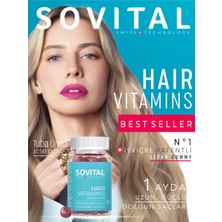 Sovıtal Hair Saç Vitamini & Make Love Istek, Uyum, Enerji, Güç Isviçre Patentli Gummy