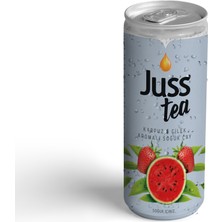 Juss Jusstea Karpuz Çilek Aromalı Soğuk Çay 250ML X24 Adet