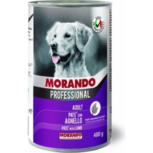 Morando Yetişkin Köpek Maması-Kuzu Etli Pate 400GR - Pate-Lamb-Adult Dog