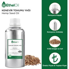 Etheloil Kenevir Tohumu Sabit Yağı - Etheloil - 500 gr  - %100 Saf ve Sabit Yağ – Üretici Firma, Yüksek Kalite, Toptan Satış - Hemp Seed Oil -  Cannabis Sativa L.