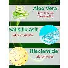 Luminate Yüz Temizleme Jeli Aloe Vera Salisilik Asit Nemlendirici Sebumun Dengesi  Akne Karşıtı 200ML