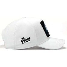 BlackBörk V1 Kids Baseball Renkli Aslan - 15 Kod Logolu Beyaz Çocuk Şapka (Cap)