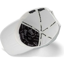 BlackBörk V1 Kids Baseball Renkli Aslan - 15 Kod Logolu Beyaz Çocuk Şapka (Cap)