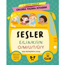 1. Sınıfa Hazırlık Okuma Yazma Kitabım Seti- 4 Kitap - Okula Hazırlık, Eğlenceli, Öğretici Etkinlik