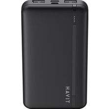 Havit PB89 10000MAH Power Bank Hızlı Şarj 18.5W USB + Type-C