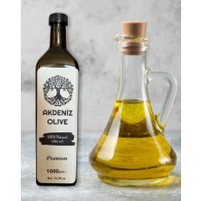 Akdeniz Olive Doğal ve organik katkı içermeyen soğuk sıkım zeytinyağı 1000ml