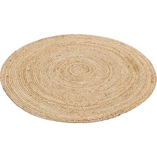Eko Halı Juno Ech 01 R Natural El Dokuma Natural Doğal Jüt Hasır Halı