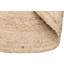 Eko Halı Juno Ech 01 R Natural El Dokuma Natural Doğal Jüt Hasır Halı