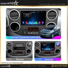 Navistar Citroen Berlingo 2015 - 2018 Model 4gb + 64GB Android 13 Kablosu